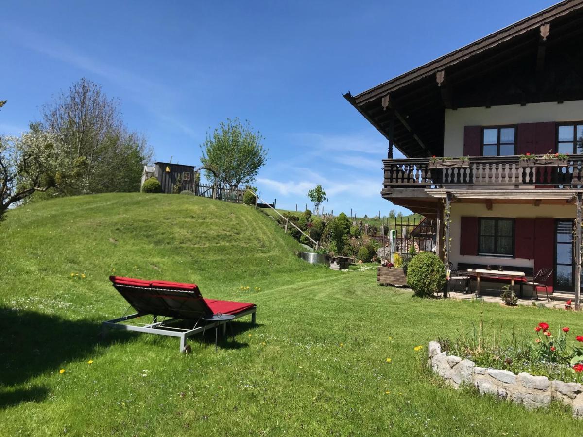 Ferienwohnung Draexl Garten Und Bergblick Nußdorf am Inn Buitenkant foto
